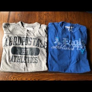 American Eagle Aeropostale T shirts Large